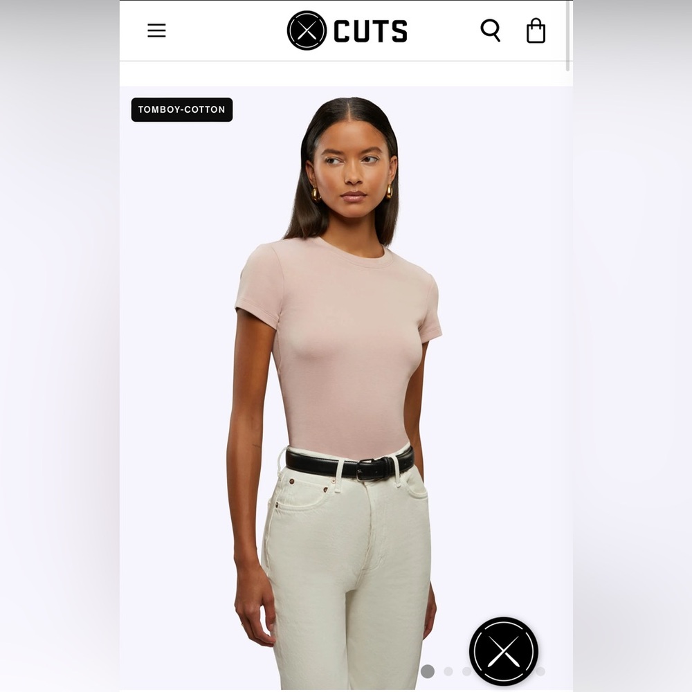Cuts tomboy tee, small